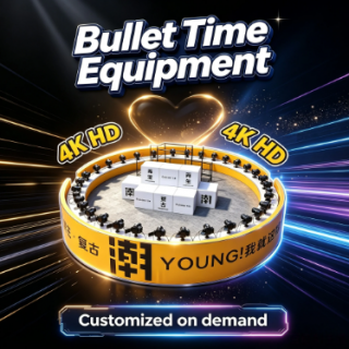 A movie-grade bullet-time synchronized multi-camera shooting system